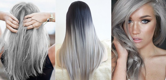 silver hair